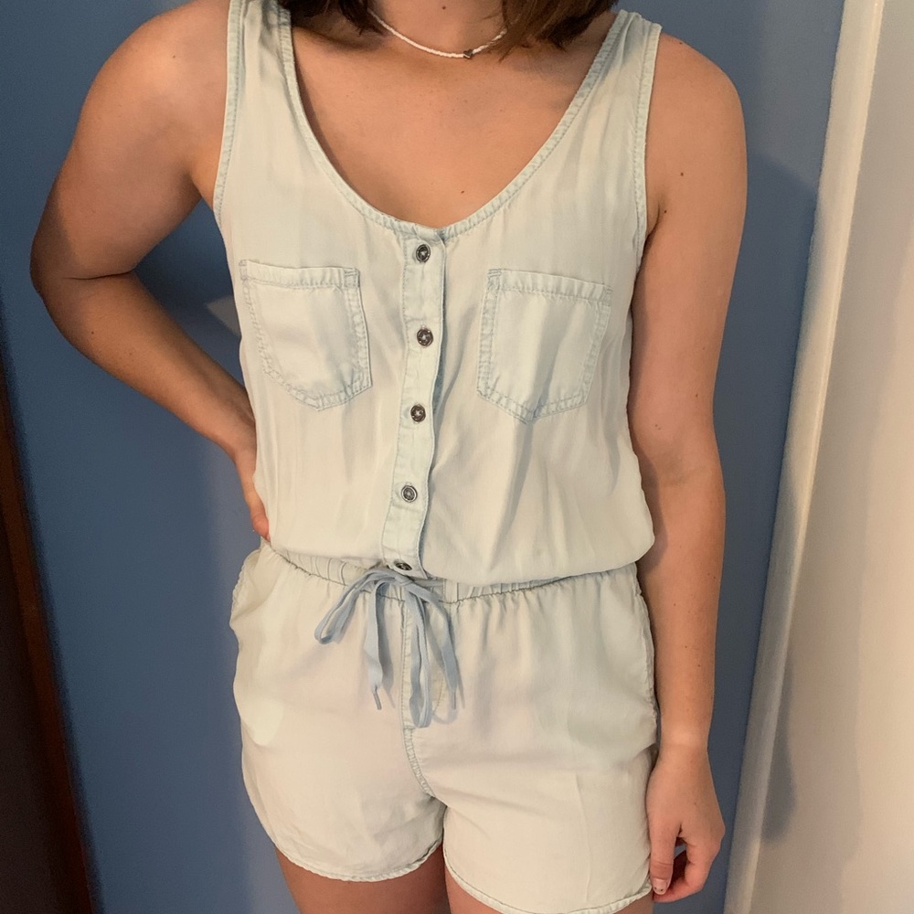 Light Blue Romper